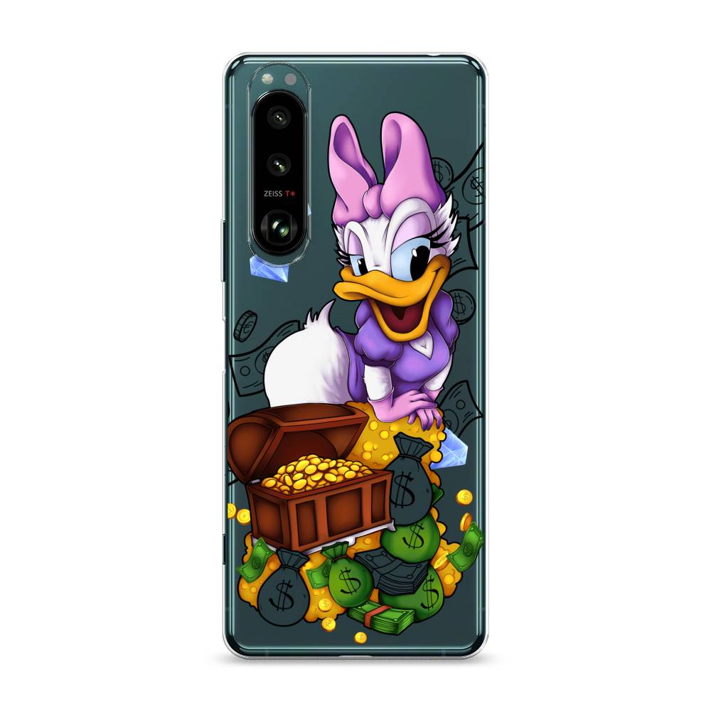 

Чехол на Sony Xperia 1 III "Rich Daisy Duck", Коричневый;белый;фиолетовый, 54850-6