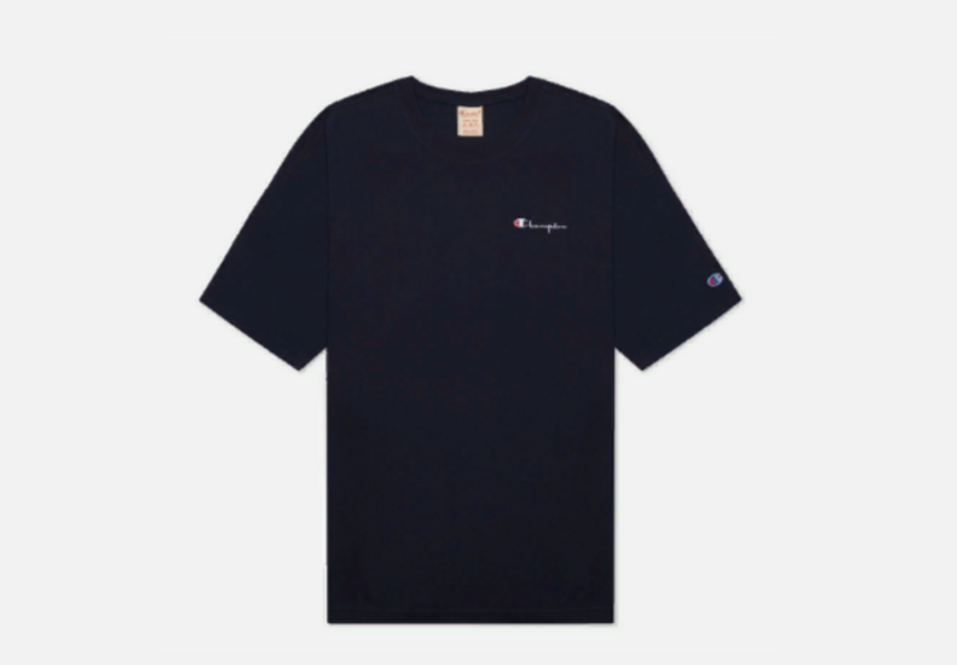 

Футболка мужская Champion 214755-BS501 синяя M, Синий, 214755-BS501
