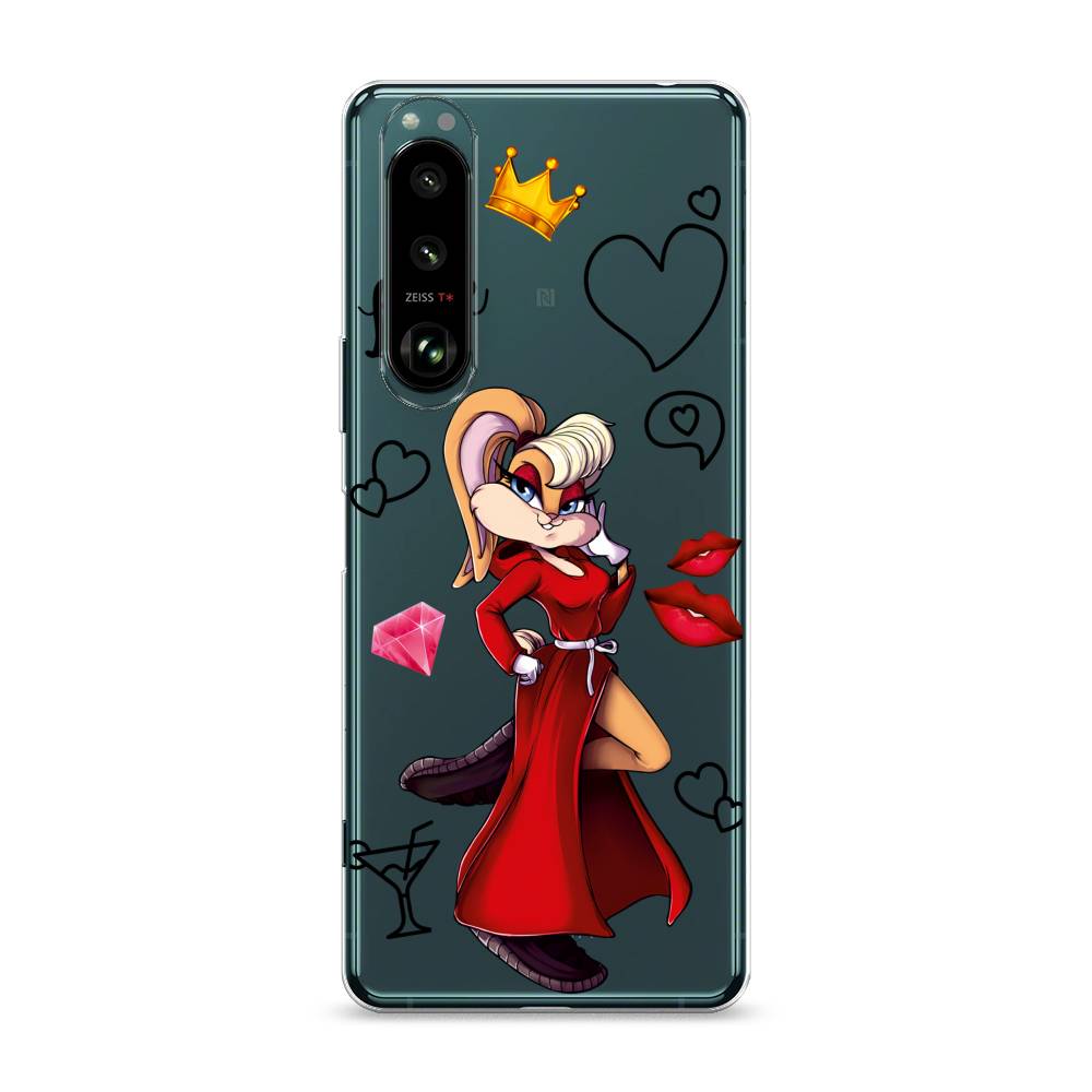 

Чехол на Sony Xperia 1 III "Rich Lola Bunny", Красный;бежевый;оранжевый, 54850-6