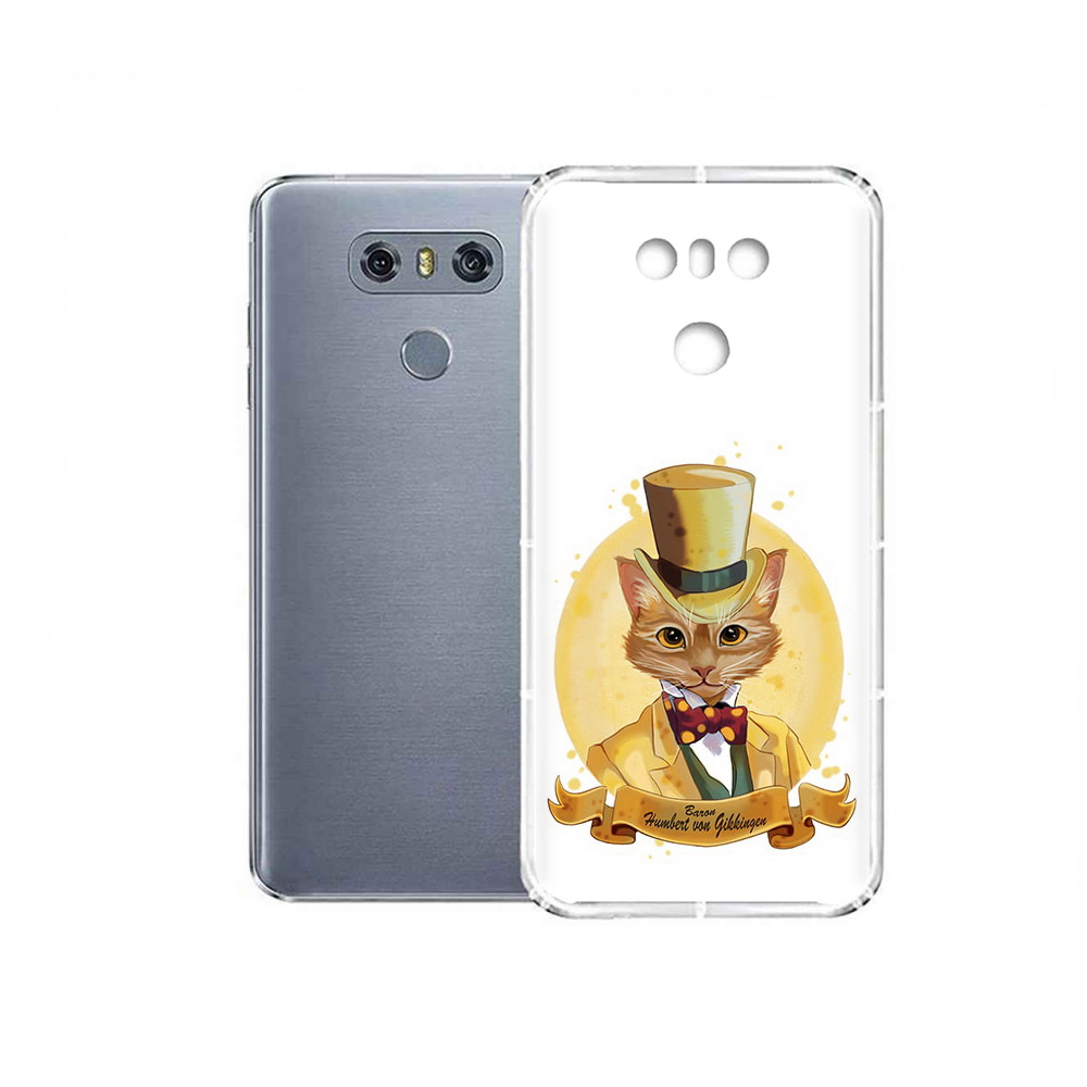 

Чехол MyPads Tocco для LG G6 кот юрист, Прозрачный, Tocco