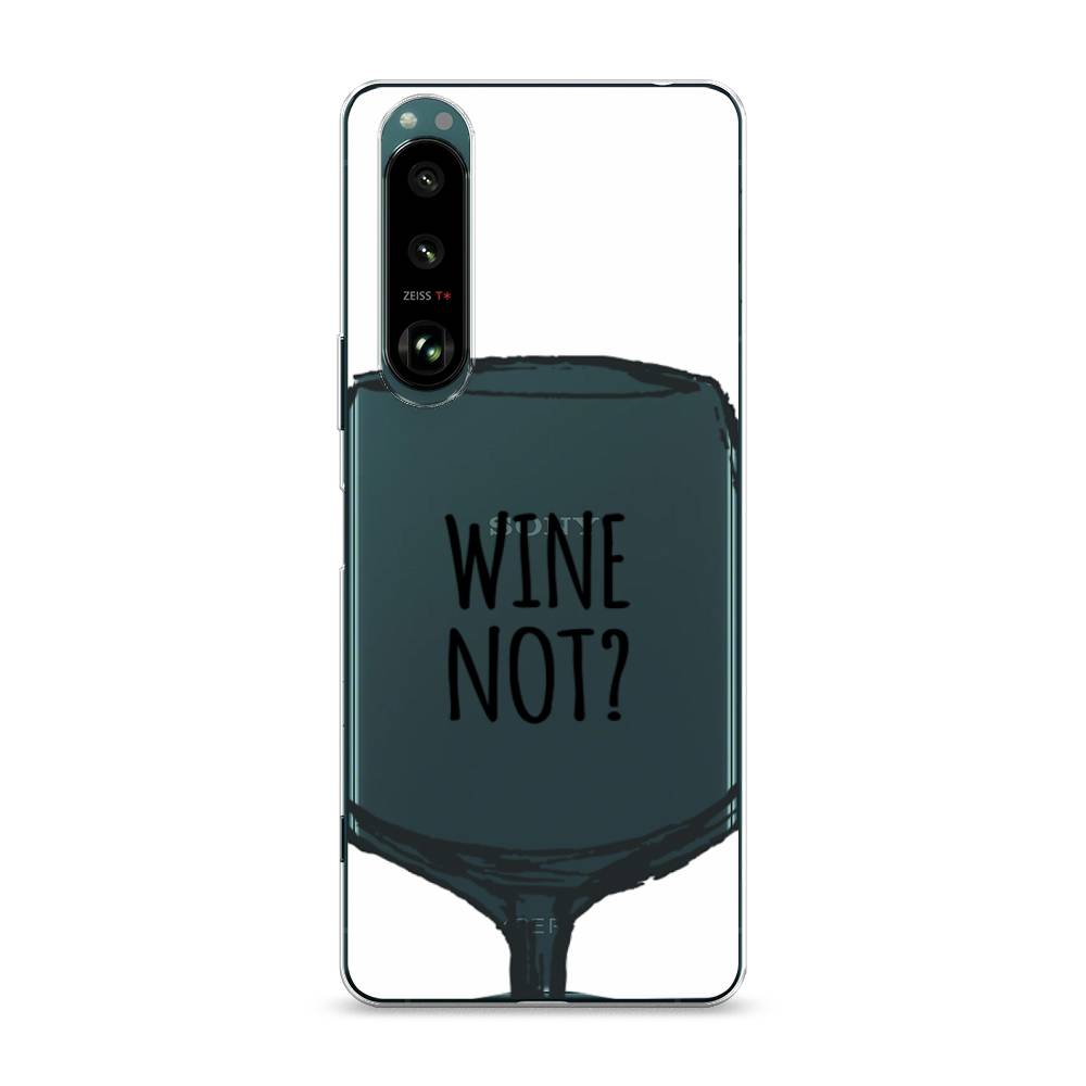 

Чехол на Sony Xperia 1 III "Wine not white", Белый, 54850-6