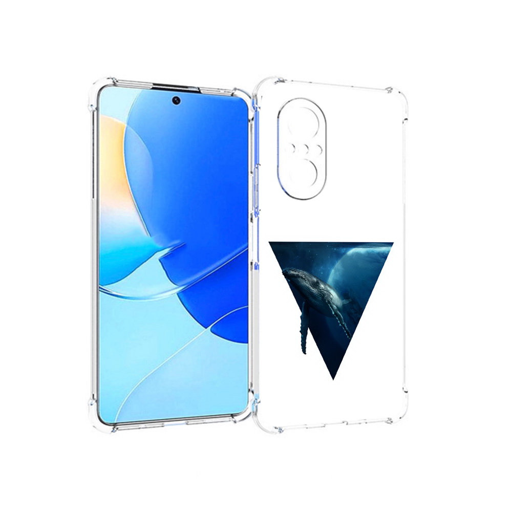 

Чехол MyPads Tocco для Huawei Nova 9 SE 3D кит, Прозрачный, Tocco