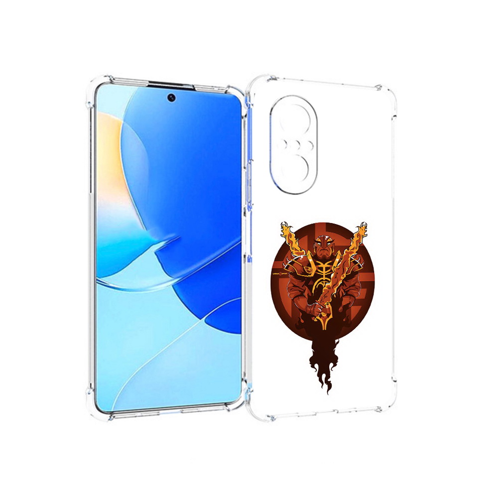 

Чехол MyPads Tocco для Huawei Nova 9 SE ember spirit, Прозрачный, Tocco