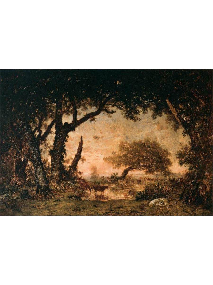 

Постер DRABS A2 Руссо Теодор Edge of the Forest at Fontainebleau