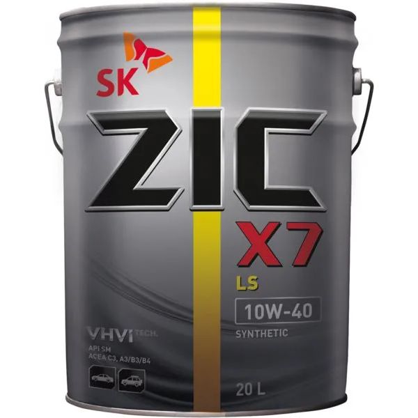 

Zic Zic X7 Ls 10W40 (20L) Масло Моторное Синт Api Sn/Cf, Acea C3, Mb 229.31, Rn 0700