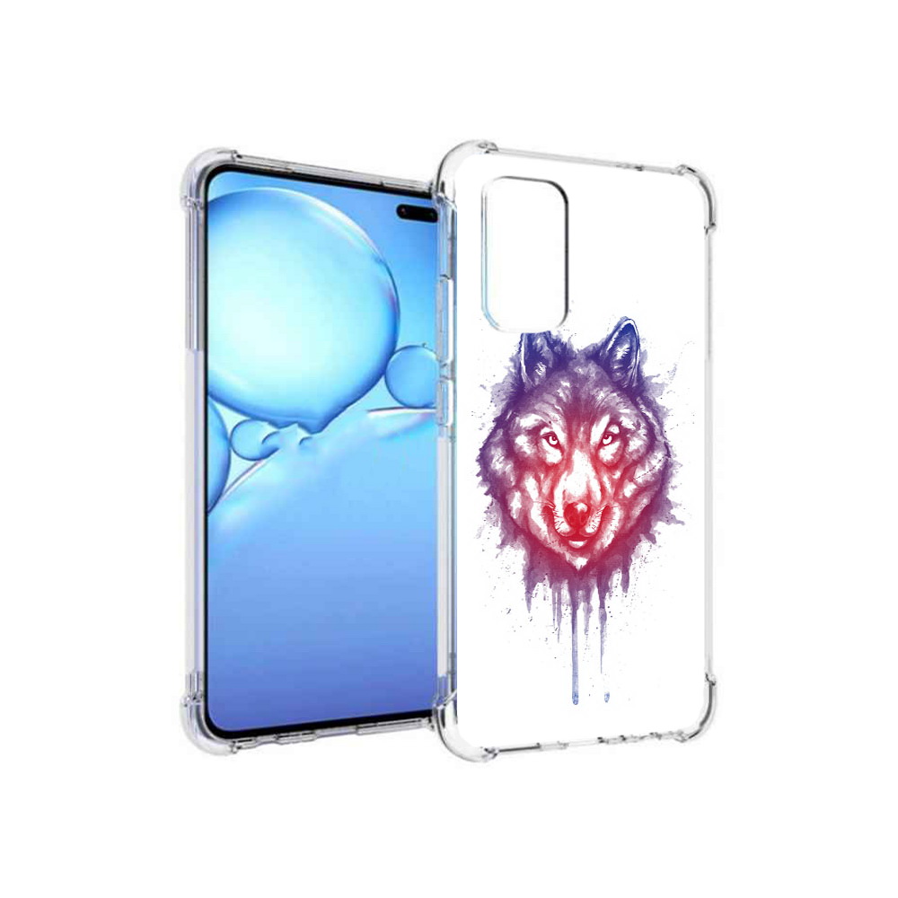 

Чехол MyPads Tocco для Vivo V19 пушистый волк (PT147328.392.561), Прозрачный, Tocco