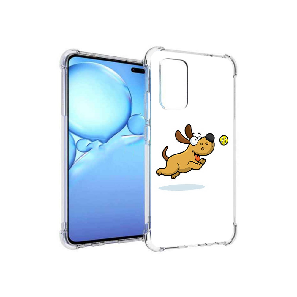 

Чехол MyPads Tocco для Vivo V19 пёсик (PT147328.392.563), Прозрачный, Tocco