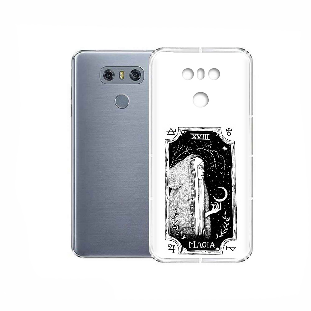 

Чехол MyPads Tocco для LG G6 лунная магия, Прозрачный, Tocco