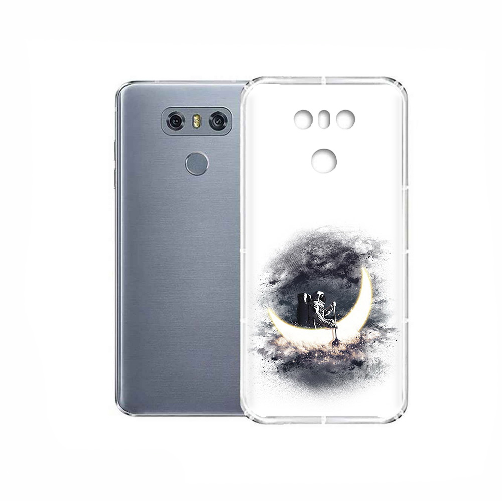 

Чехол MyPads Tocco для LG G6 лунный путешественник, Прозрачный, Tocco
