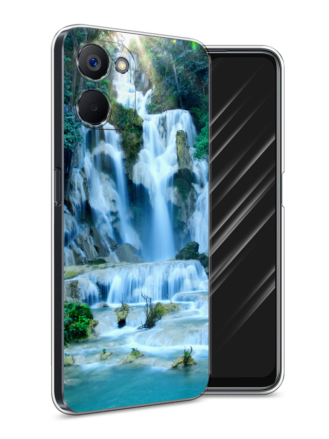 

Чехол Awog на Realme V20 "Водопад 8", Голубой;зеленый, 2512950-4
