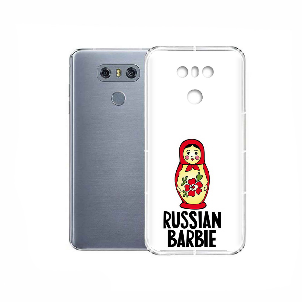 

Чехол MyPads Tocco для LG G6 матрешка, Прозрачный, Tocco
