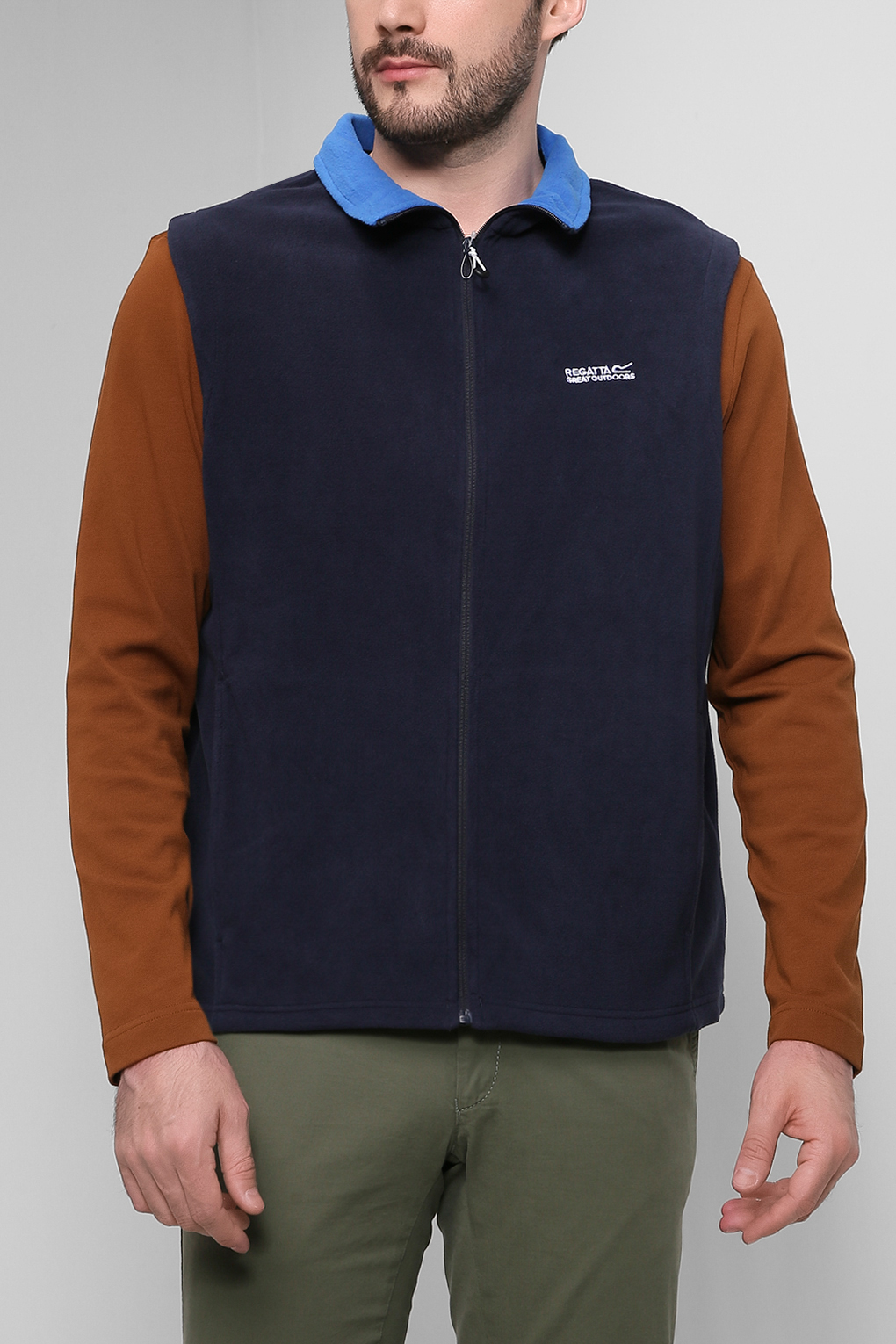

Утепленный жилет мужской Regatta RMB052 синий 4XL, RMB052