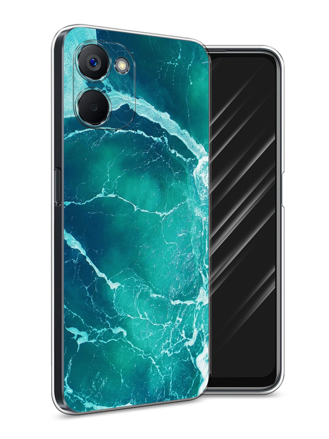 

Чехол Awog на Realme V20 "Изумрудный океан", Голубой;синий, 2512950-4