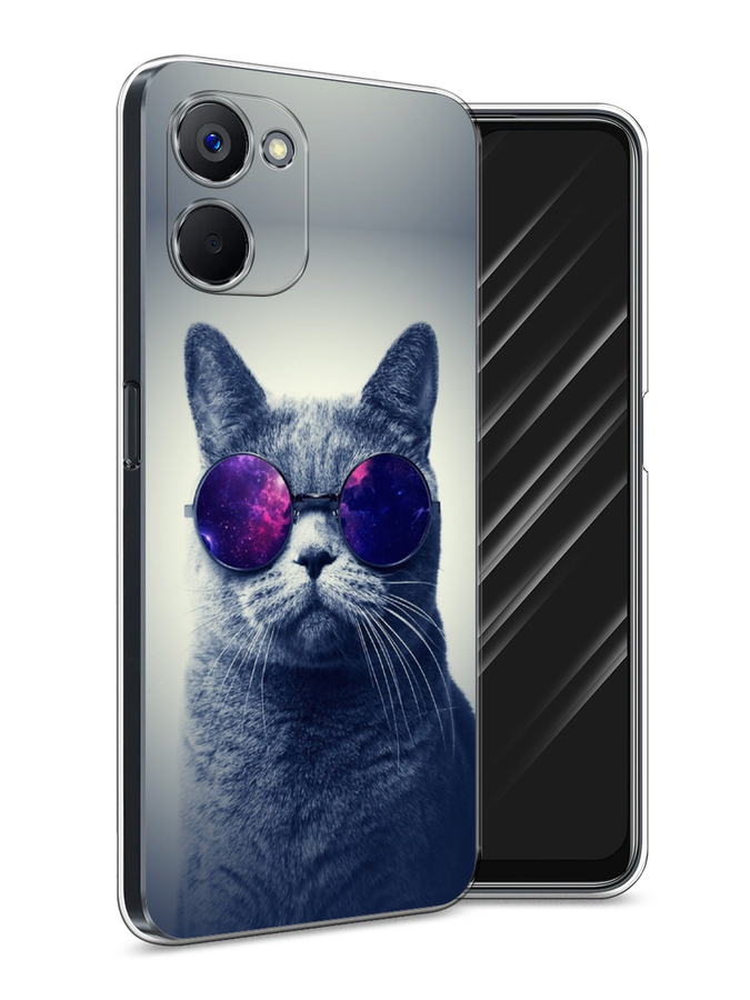 

Чехол Awog на Realme V20 "Космический кот", Красный, 2512950-1