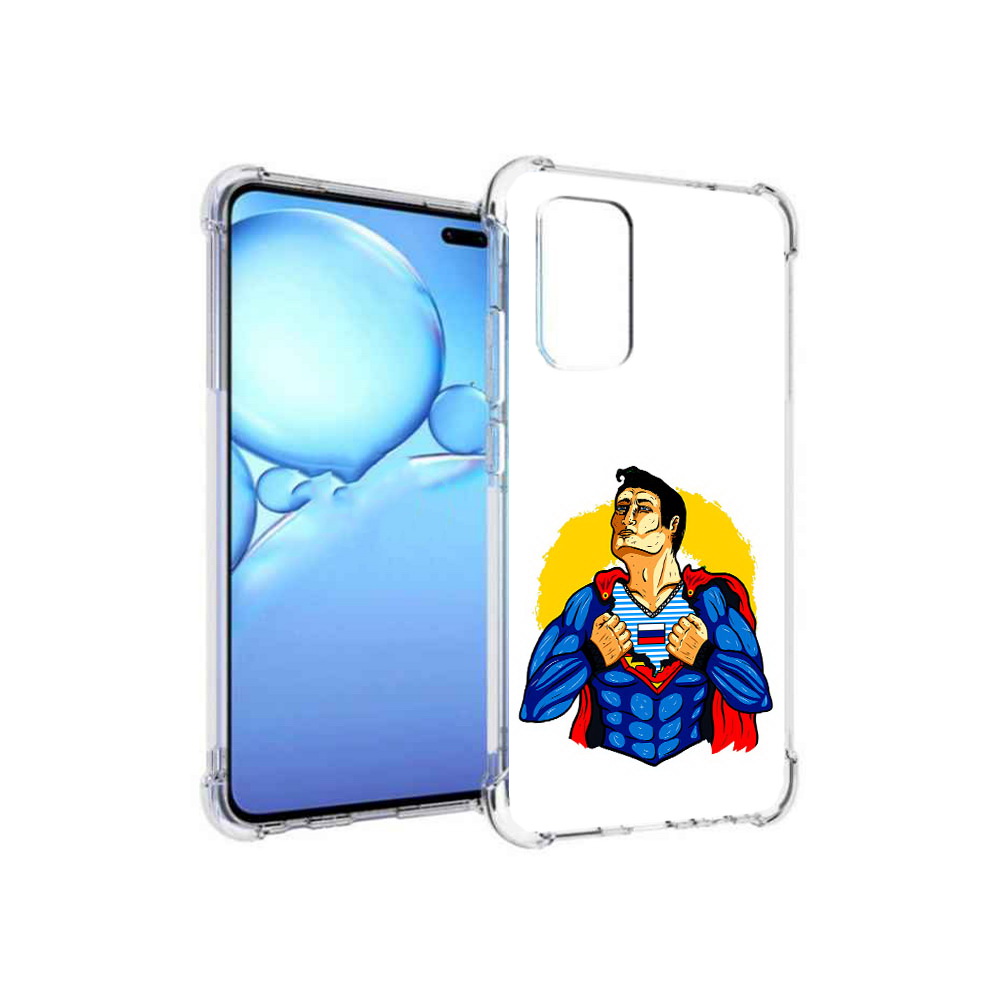 

Чехол MyPads Tocco для Vivo V19 русский супермен (PT147328.392.591), Прозрачный, Tocco