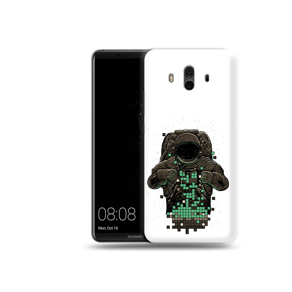 

Чехол MyPads Tocco для Huawei Mate 10 космонавт с пикселями (PT88364.53.394), Прозрачный, Tocco