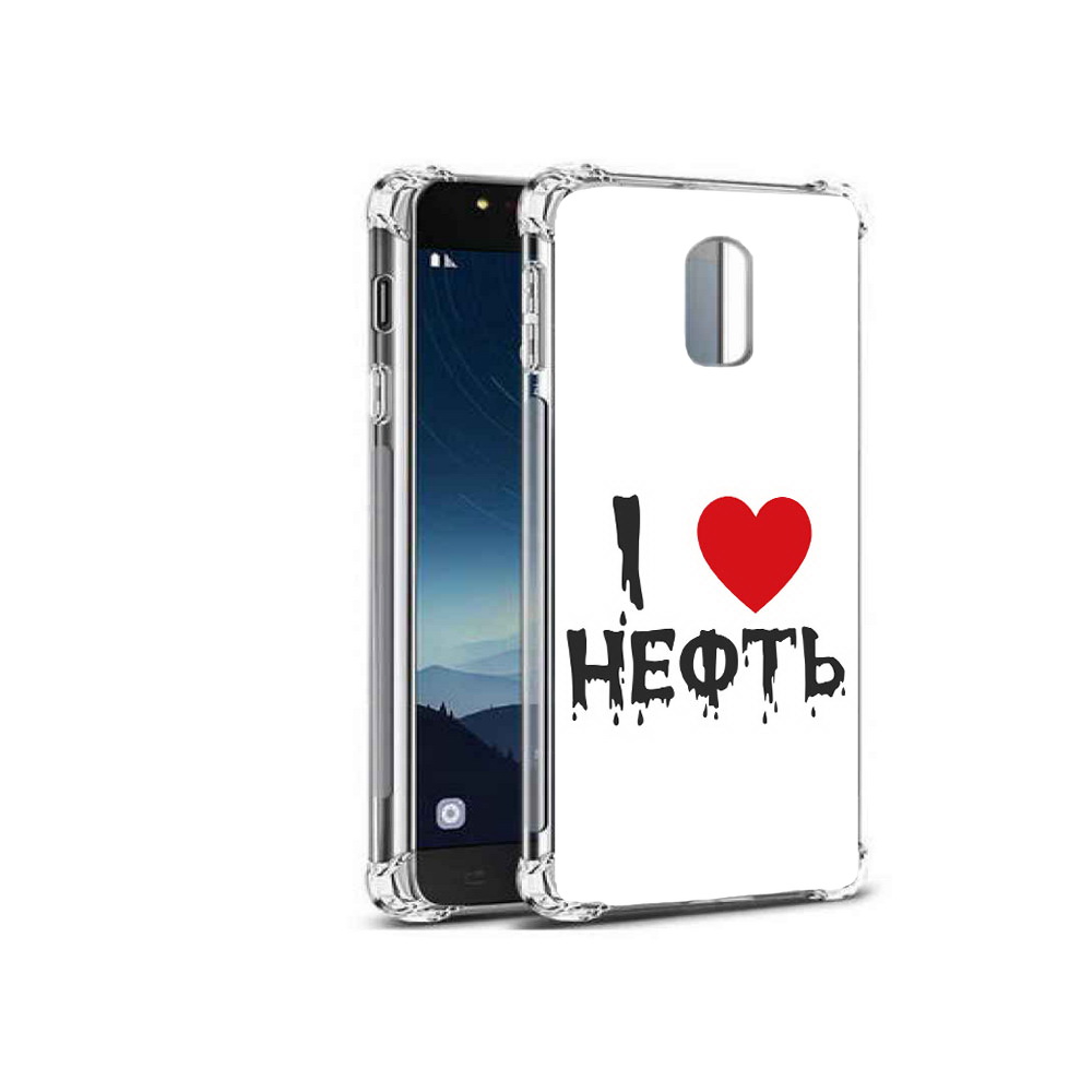 

Чехол MyPads Tocco для Samsung Galaxy C8 нефть (PT96288.518.522), Прозрачный, Tocco