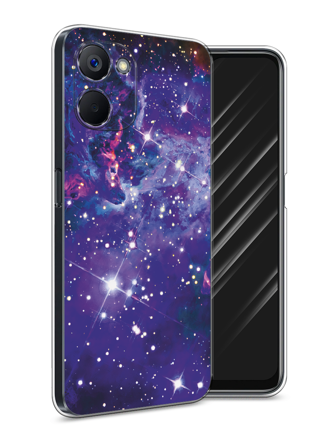

Чехол Awog на Realme V20 "Яркая галактика", Фиолетовый, 2512950-4