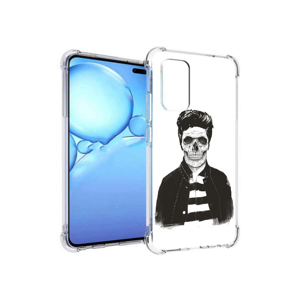 

Чехол MyPads Tocco для Vivo V19 скелет (PT147328.392.604), Прозрачный, Tocco