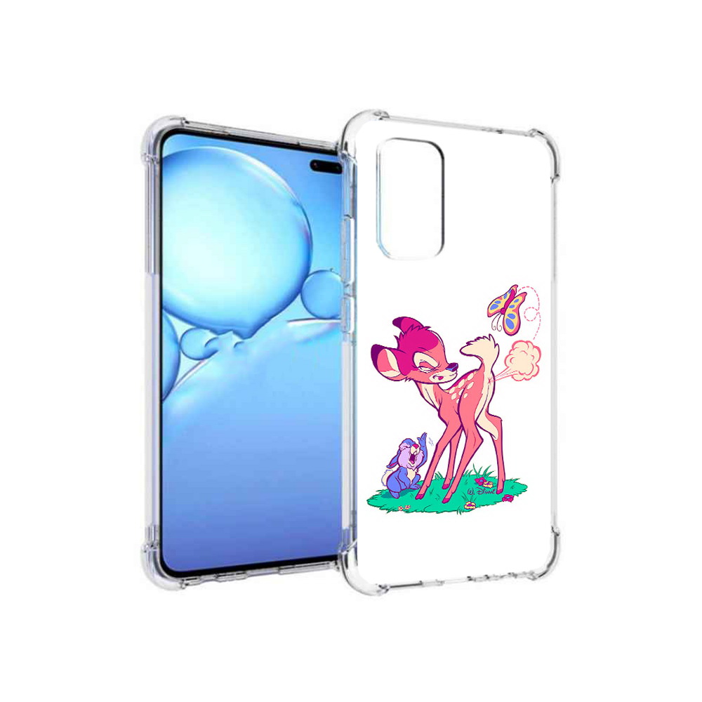 

Чехол MyPads Tocco для Vivo V19 смешной олененок (PT147328.392.610), Прозрачный, Tocco