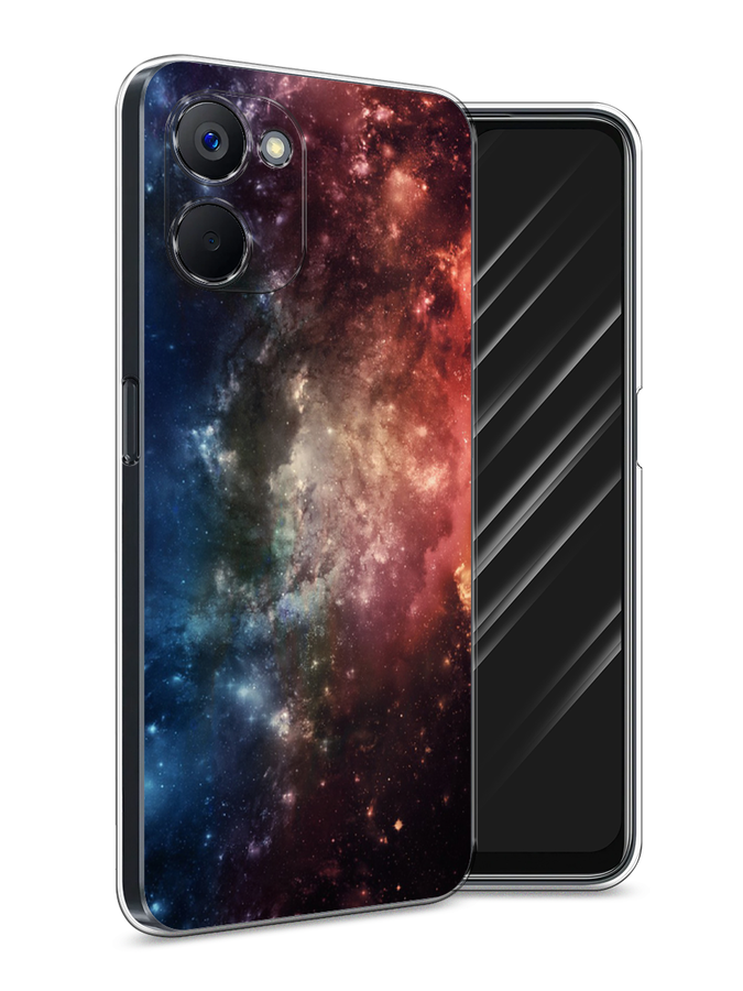 

Чехол Awog на Realme V20 "Космос", Синий;бежевый;красный, 2512950-4