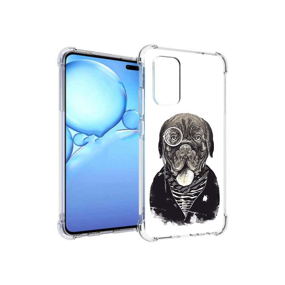 

Чехол MyPads Tocco для Vivo V19 солидный песик (PT147328.392.615), Прозрачный, Tocco