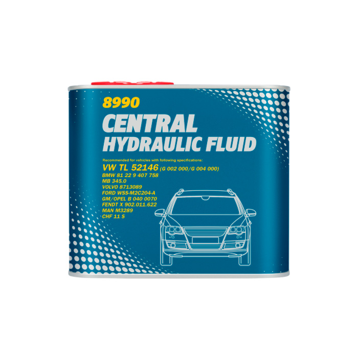 

Гидравлическая жидкость MANNOL CENTRAL HYDRAULIK FLUID (metal) 2472, 1 л