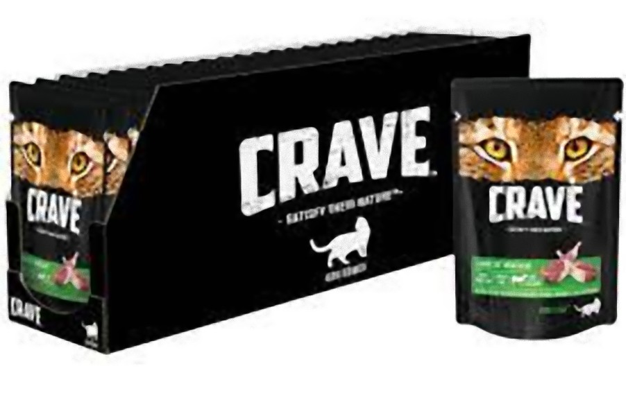 фото Влажный корм для кошек crave, ягненок, 24шт по 70г