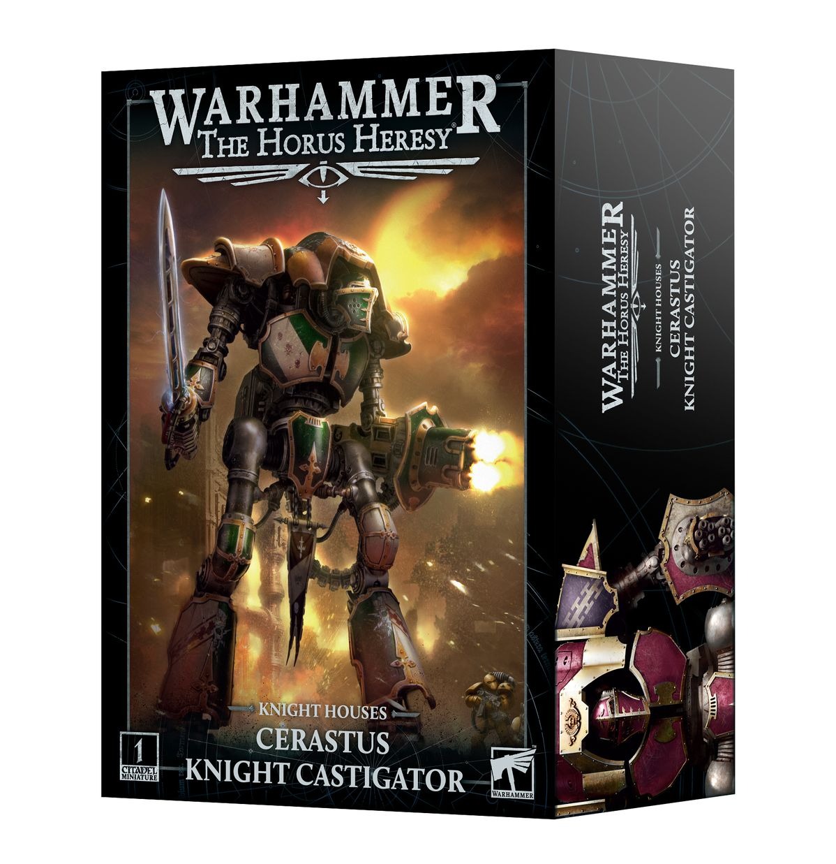 

Миниатюры для игры Games Workshop Warhammer The Horus Heresy: Cerastus Knight Castigator, Cerastus Knight Castigator