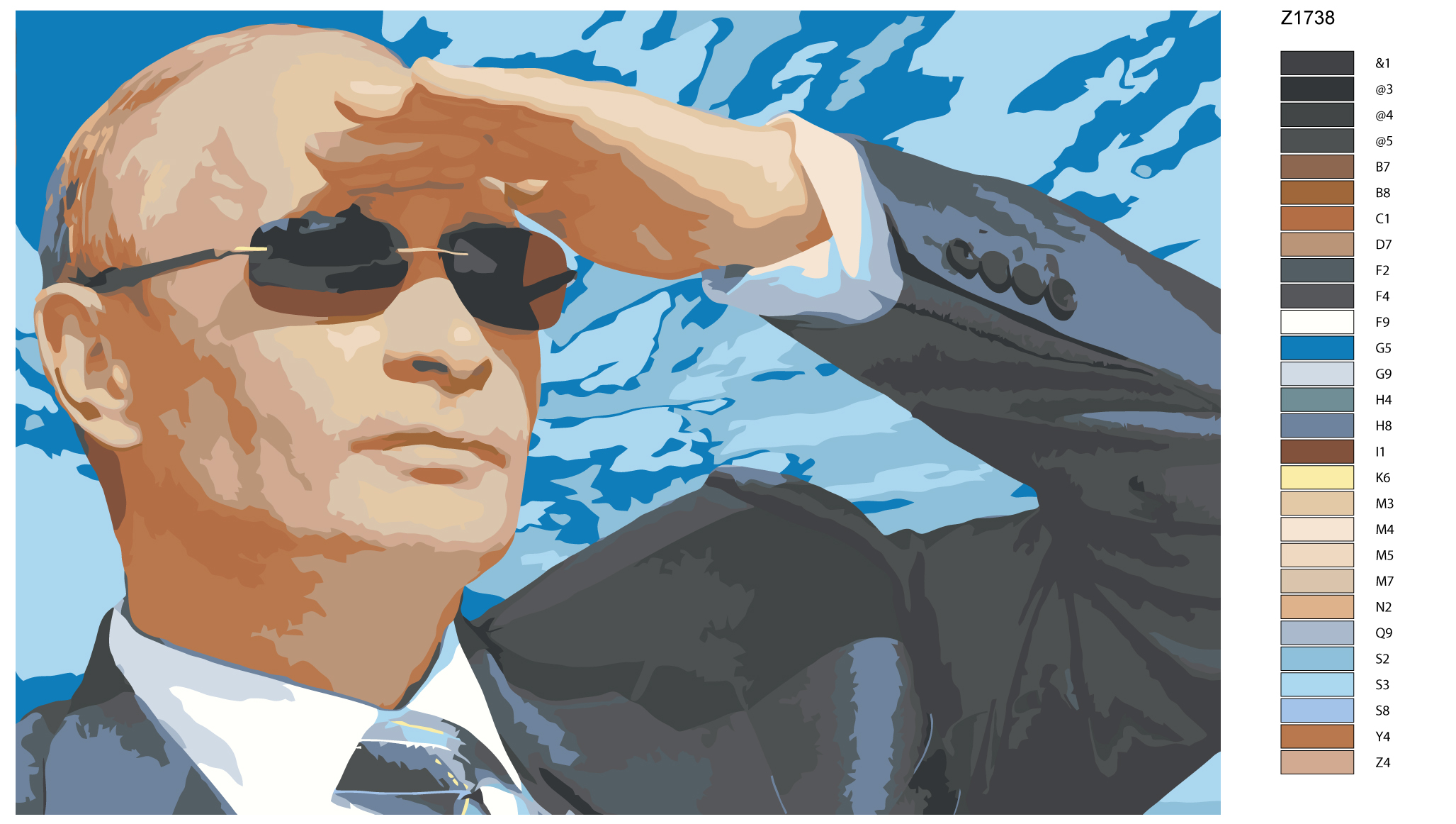 

Картина по номерам, Живопись по номерам, 80 x 120, Z1738, Z1738