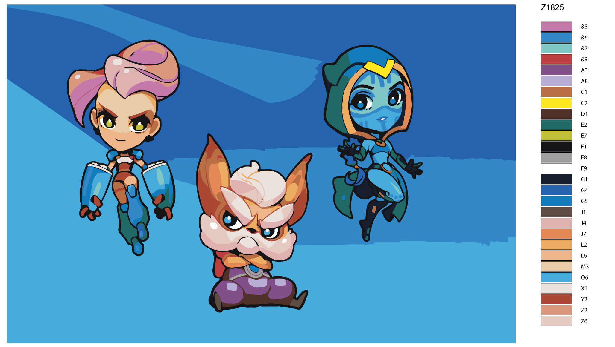 

Картина по номерам, Живопись по номерам, 80 x 120, Z1825, Z1825