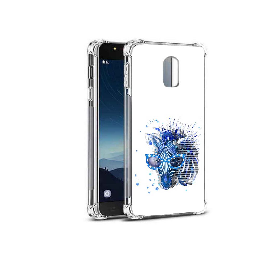 

Чехол MyPads Tocco для Samsung Galaxy C8 расплывчатая зебра (PT96288.518.577), Прозрачный, Tocco