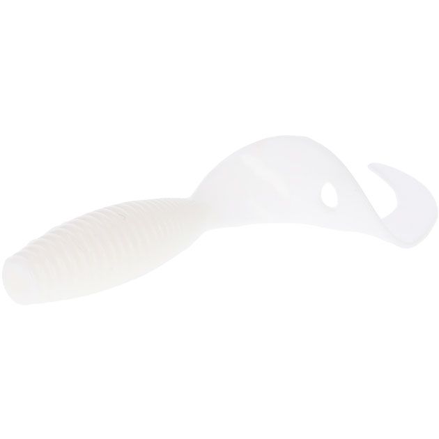 

Твистер Mikado TWISTER 38 мм. WHITE ( 10 шт.), Белый, PMTBT-38-WH