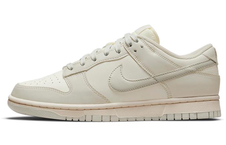 

Кеды унисекс Nike Dunk Low light bone бежевые 38.5 EU, Бежевый, Dunk Low light bone