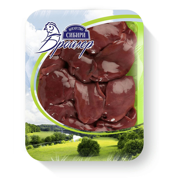 

Печень цыпленка бройлера Богатство Сибири охлажденная 550 г