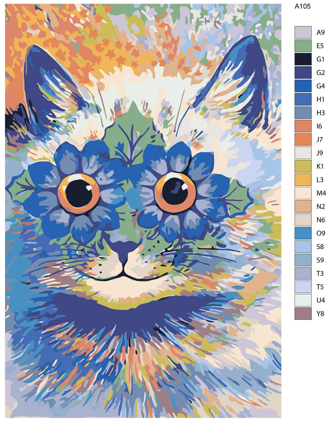 

Картина по номерам, Живопись по номерам, 60 x 90, A105, A105