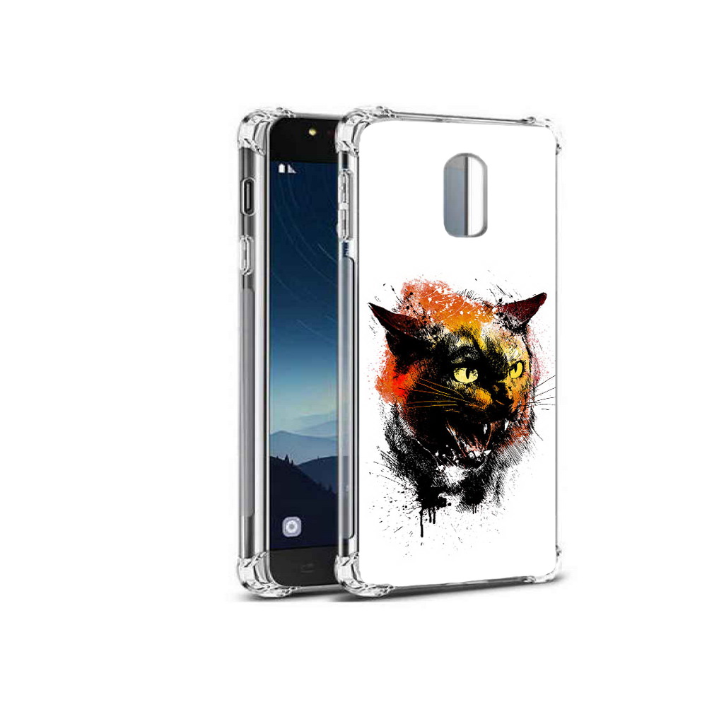 

Чехол MyPads Tocco для Samsung Galaxy C8 сиамский кот (PT96288.518.598), Прозрачный, Tocco