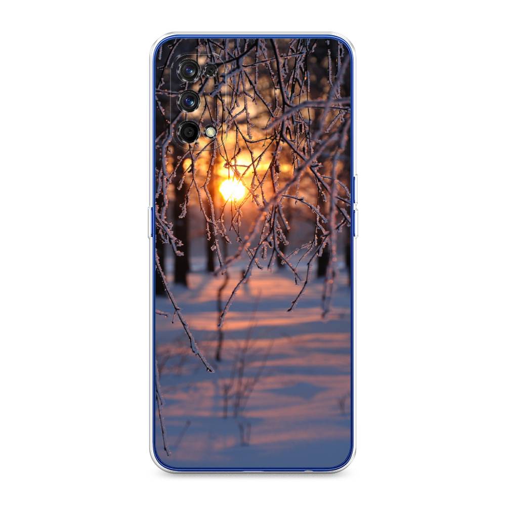 

Чехол на Realme 7 Pro "Зима 7", Оранжевый;розовый;черный, 254050-2