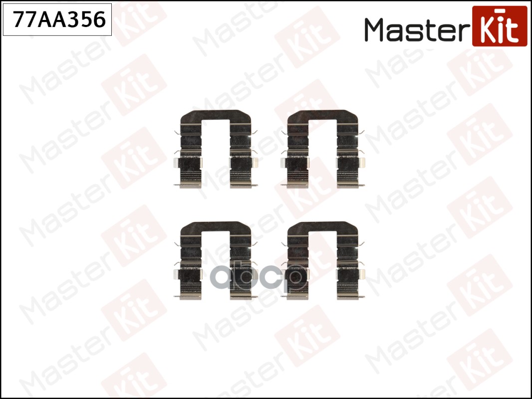 

Комплект Установочный Тормозных Колодок Kia Carnival 05- MasterKit 77AA356