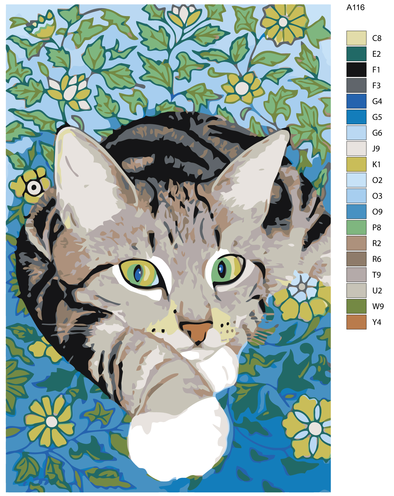 

Картина по номерам, Живопись по номерам, 60 x 90, A116, A116
