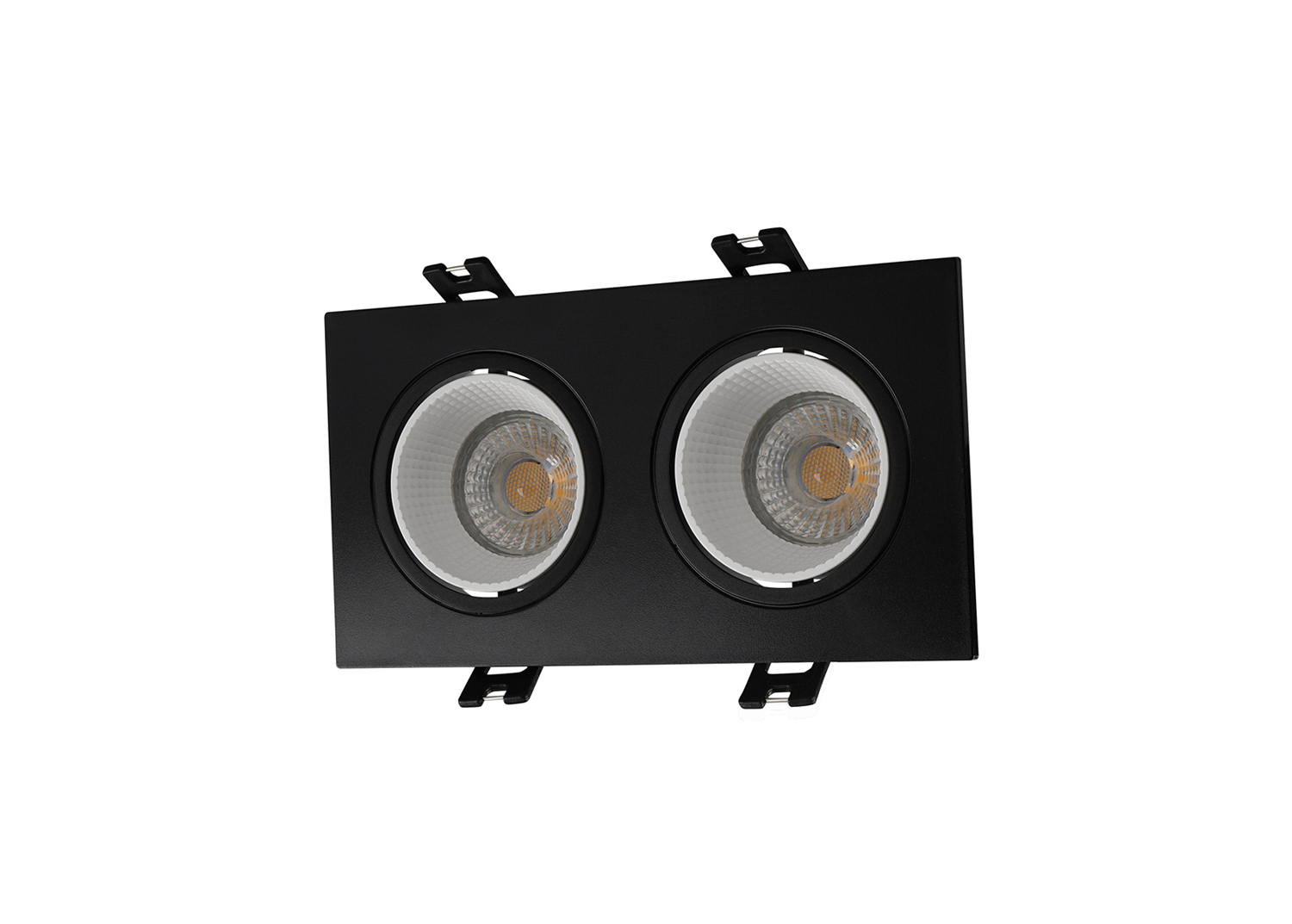 

Светильник встраиваемый Denkirs DK3020, DK3072-BK+WH, 20W, GU5.3