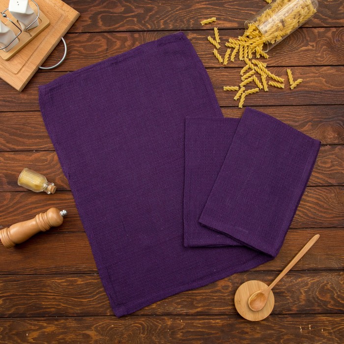 

Набор полотенец Collorista «Эконом», цвет МИКС, размер 38х58 см- 3шт, Indian cotton
