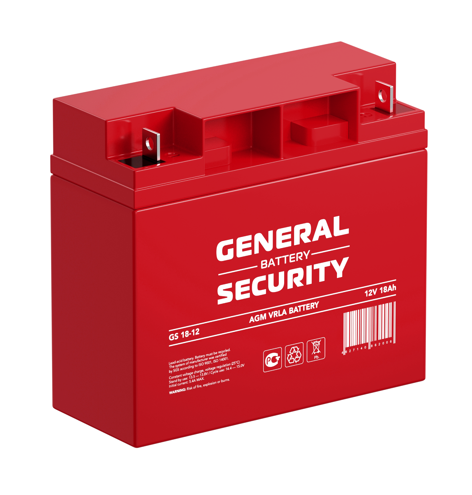 фото Аккумулятор для ибп general security gs18-12