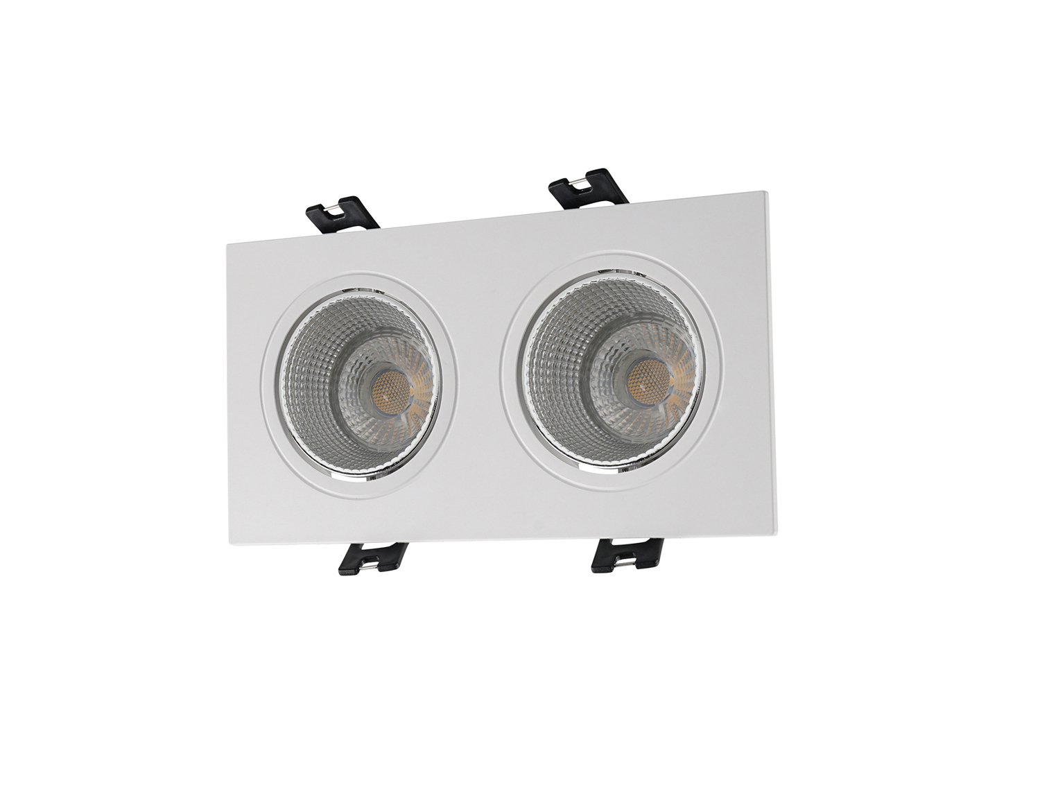 фото Светильник встраиваемый denkirs dk3020, dk3072-wh+ch, 20w, gu5.3