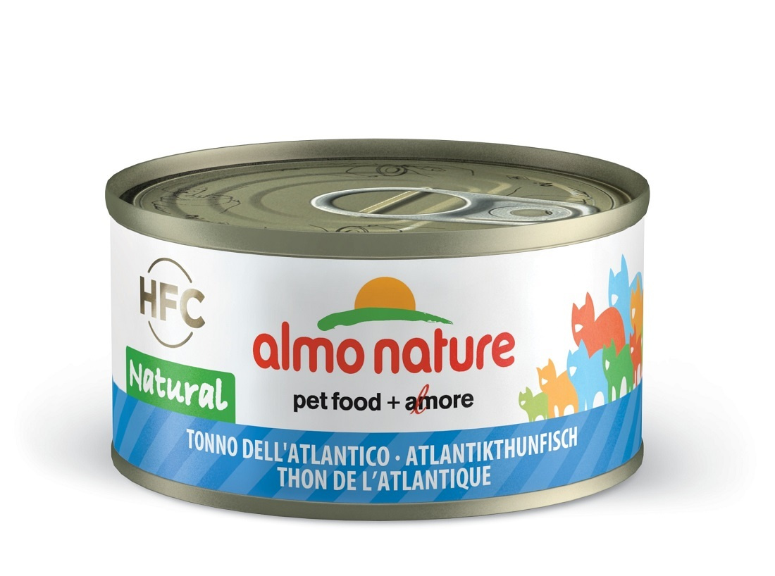 Консервы для кошек Almo Nature Classic HFC, атлантический тунец, 24шт по 150г
