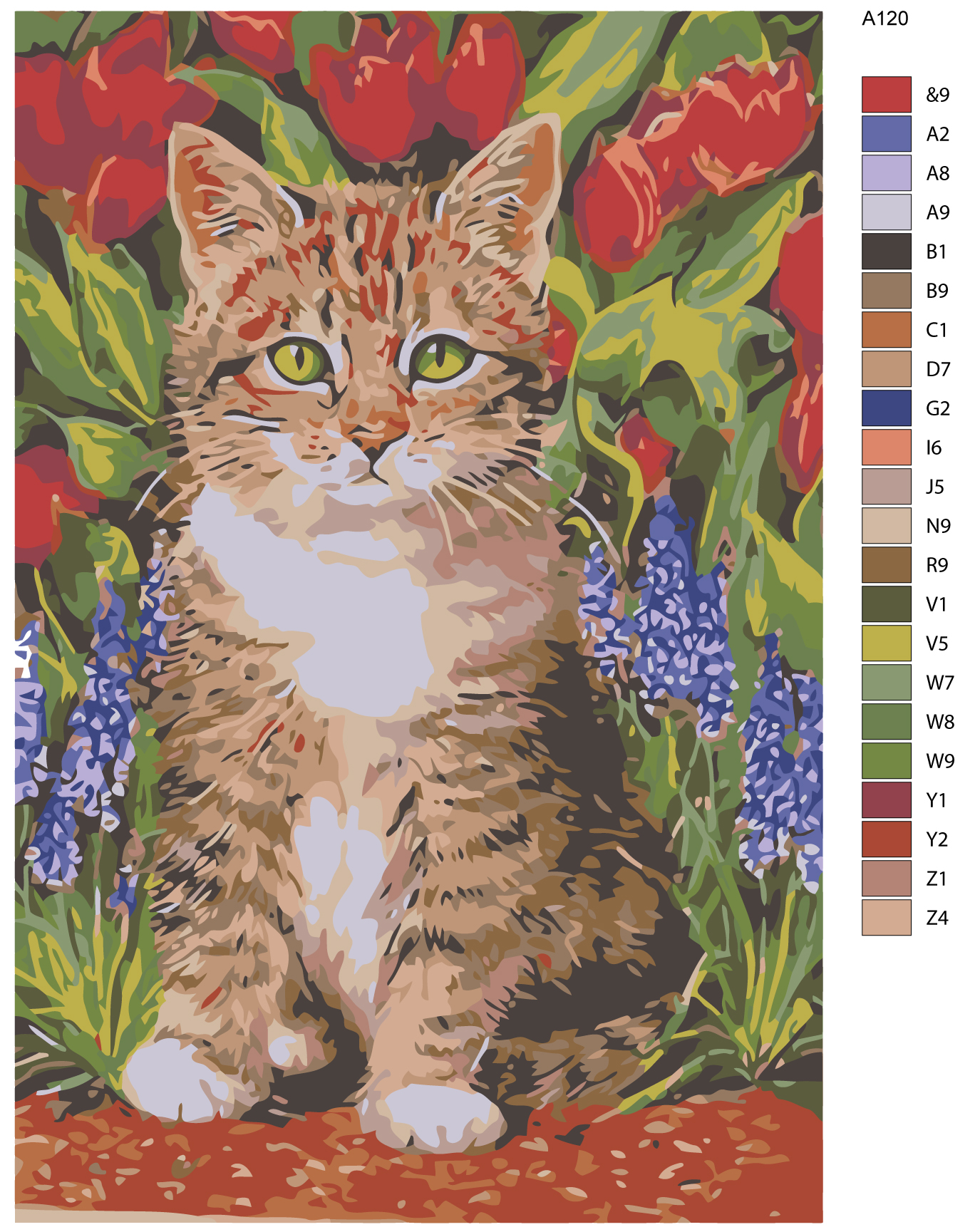 

Картина по номерам, Живопись по номерам, 80 x 120, A120, A120