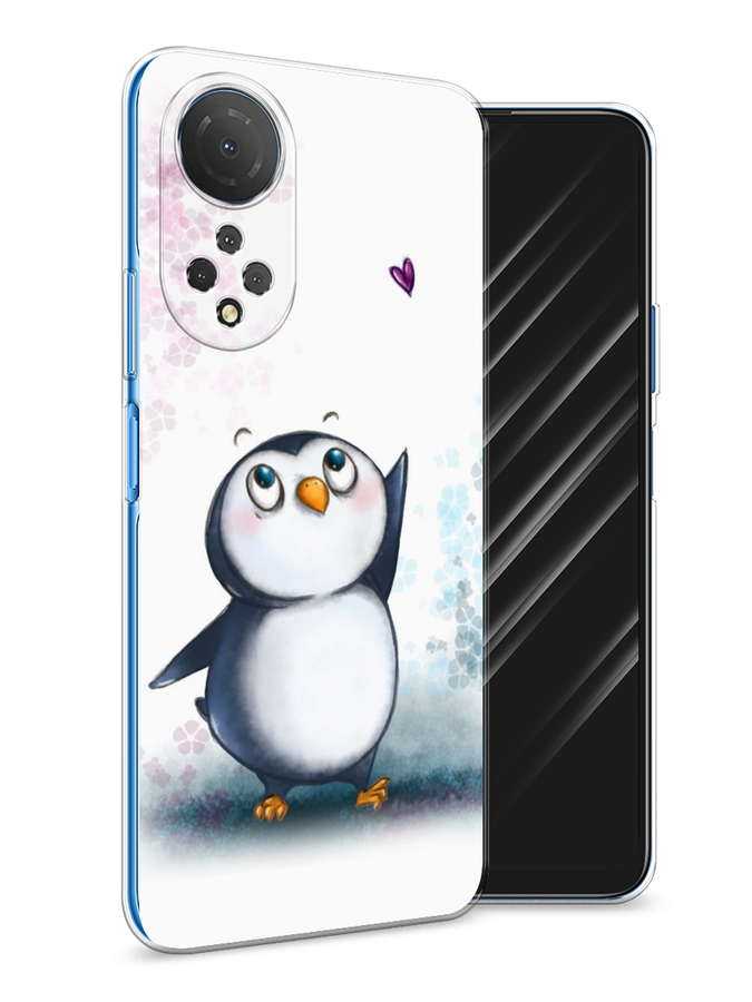 

Чехол Awog на Honor X7 2022 "Пингвин и сердечко", Разноцветный, 6108850-1