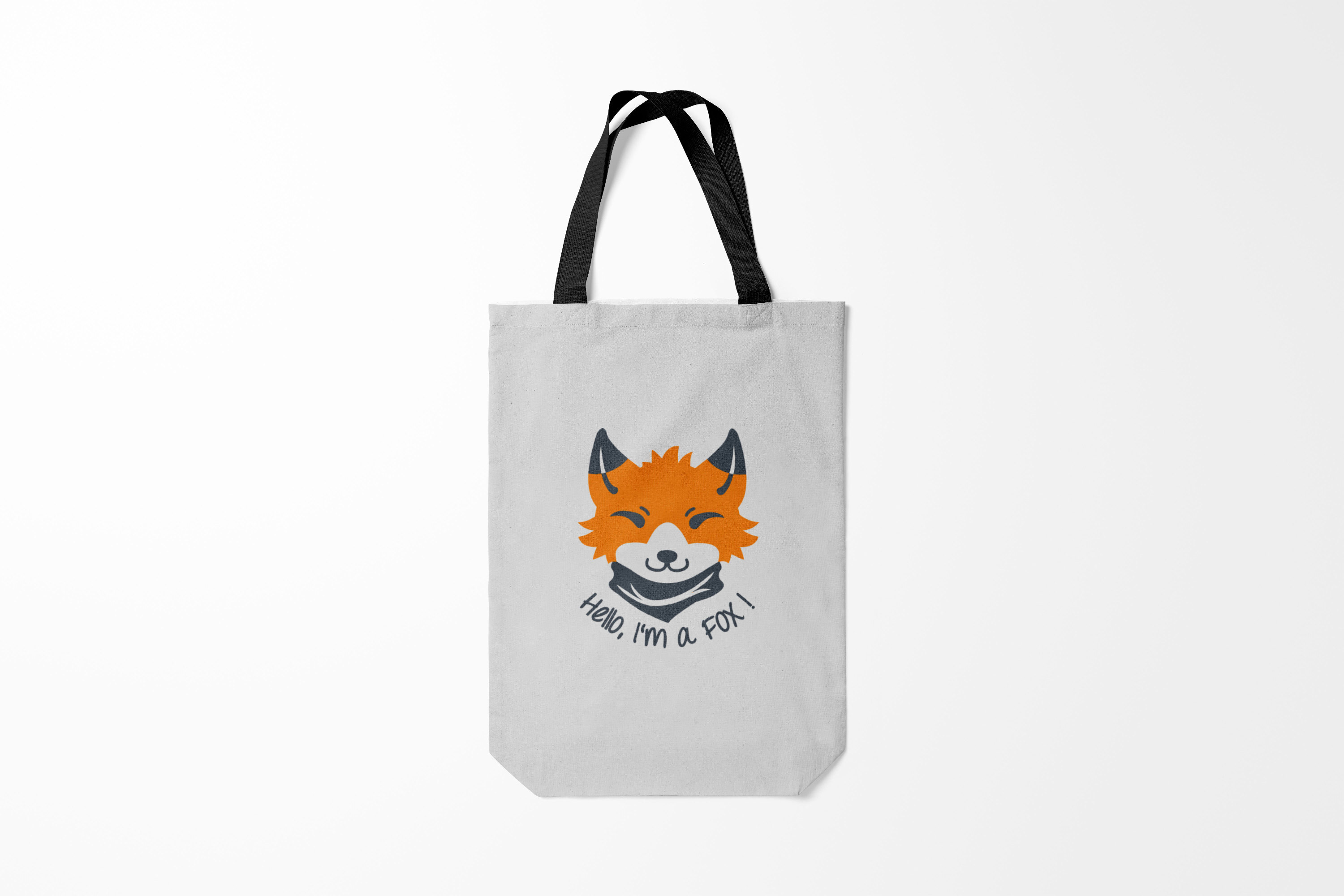 

Сумка шoппер унисекс Burnettie Лисы Hello Fox,, Лисы Hello Fox