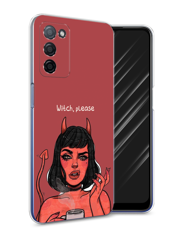 

Чехол Awog на Oppo A55s 5G "Evil Girl", Разноцветный, 2510150-6