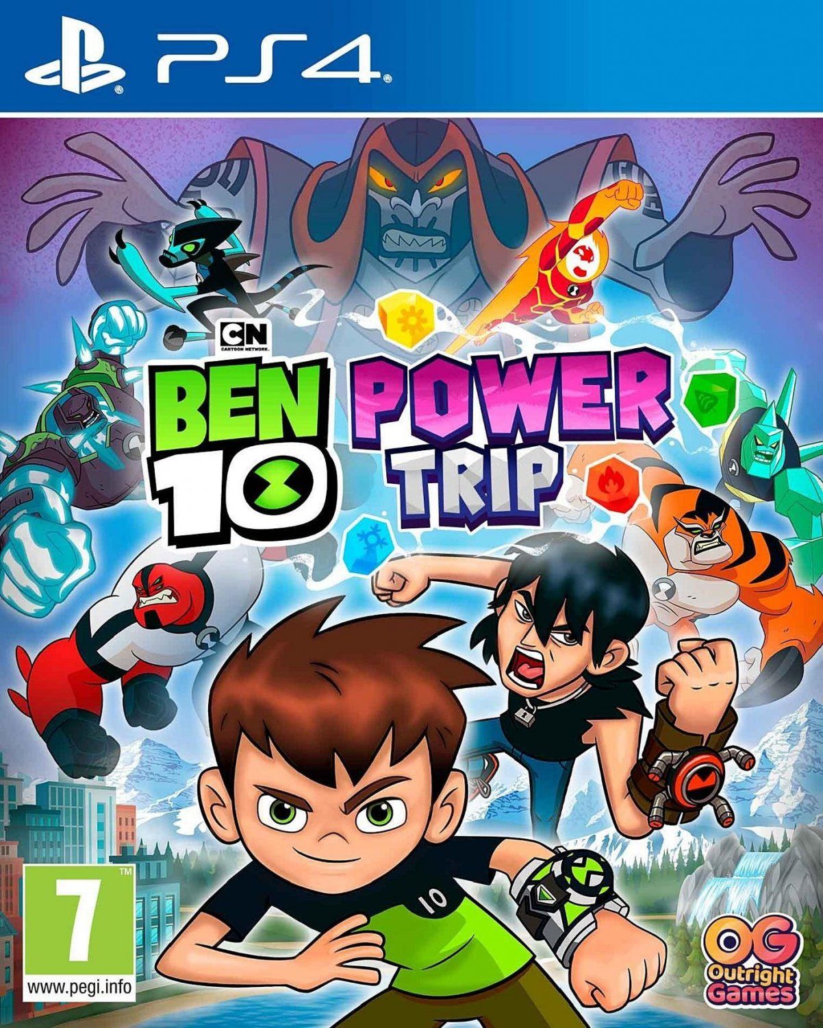 фото Игра ben 10: power trip русская версия (ps4) outright games